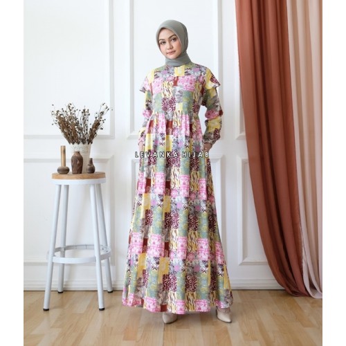 GNr-010 Gamis Katun Rayon Premium